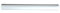 UPMANN Rundrohre 100 1m m. Muffe weiß - 66875