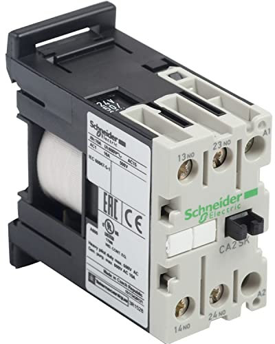 Schneider Electric TeSyS CA Schütz 48V-Spule, 2-polig 48V 1.4 W 2 Schließer Steuerschaltkreis 2-Hilfskontakte