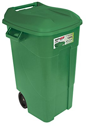 Tayg 424007 120 VE - Contenedor de Residuos Eco para Jardín, 120L
