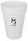 Elho Loft Urban Round High 28 - Macetero por Exterior - 100% Plástico Reciclado - Ø 27.5 x H 35.8 cm - Blanco/White
