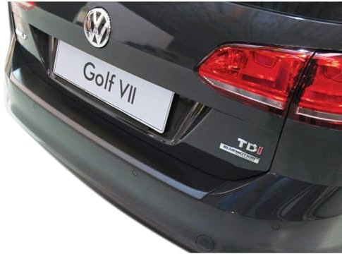 RGM ABS Heckstoßstangenschutz kompatibel mit Volkswagen Golf VII Variant 2013-2017 (inkl. GTI & R) Schwarz