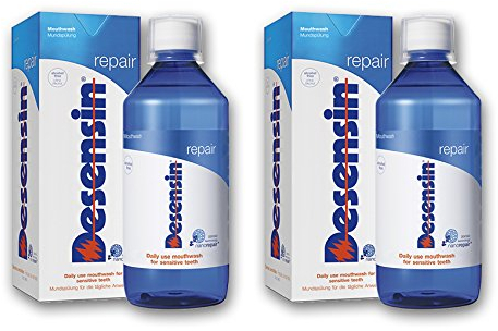 2 x Desensin Mundspülung 2x500 ml - neue formel, gluten frei, empfindliche zähne - now Vitis Sensitive name