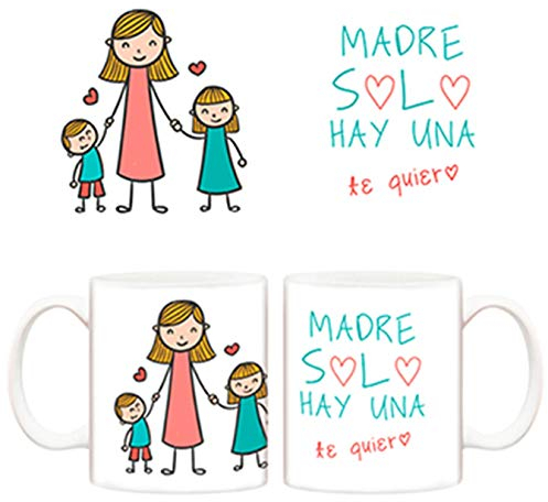Taza Día de la Madre Madre Solo Hay una - Cerámica