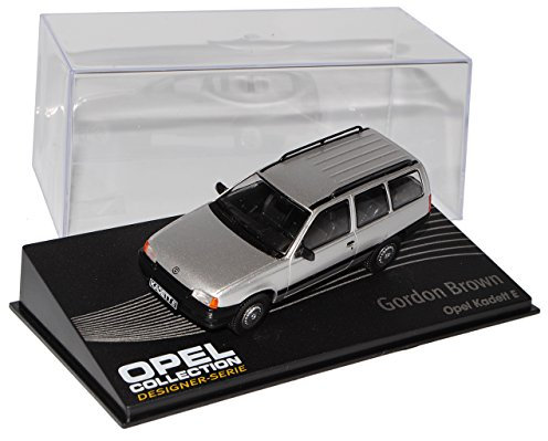 Ixo Opel Kadett E Caravan Kombi Silber 1984-1991 Nr 133 1/43 Modell Auto