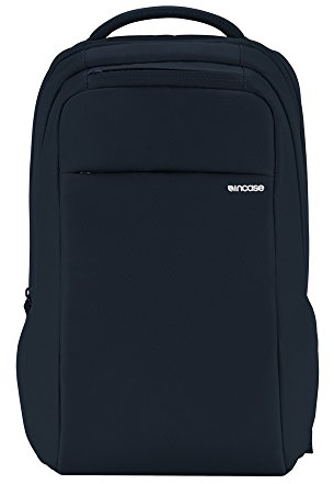 Incase ICON Slim Pack Herren Damen Unisex Schüler Studenten Rucksack für Apple MacBook 15,4 - navy blau [Modern I 14,5L Volumen I Getrennte Fächer I Gepolstert I Nylon Außenseite] - INBP10052-NVY
