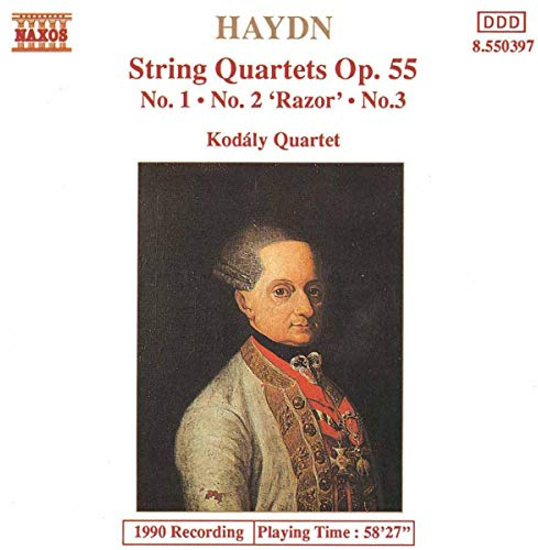 HAYDN: String Quartets Op. 55, Nos. 1 - 3