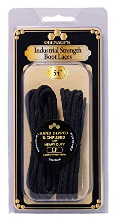 Obenauf's Heavy Duty Industrial Strength Boot Laces - 63 Long For An 8 Work Boot Height - Coated and Protected, Stay Tied