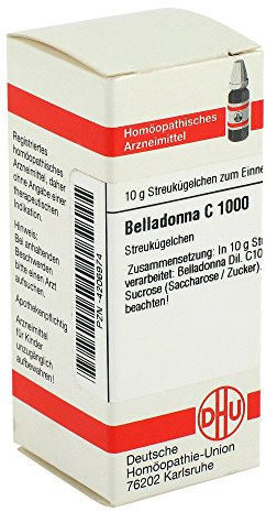Belladonna C1000 Globuli 10 g