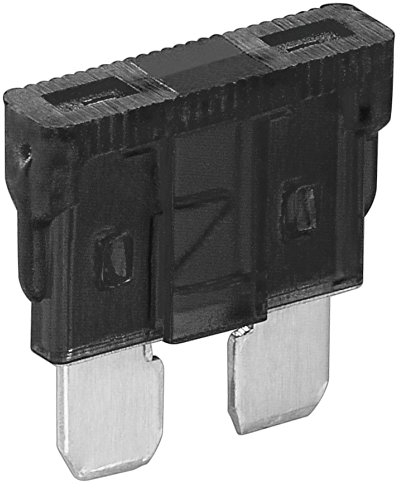 10er Set fixPoint KFZ Sicherung 1A schwarz