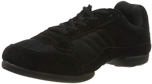RUMPF Samba Sneaker Sportschuhe Ballet & Tanzschuhe Dance, Schwarz (Black), 37.5 EU.Herstellergröße- 4.5 UK
