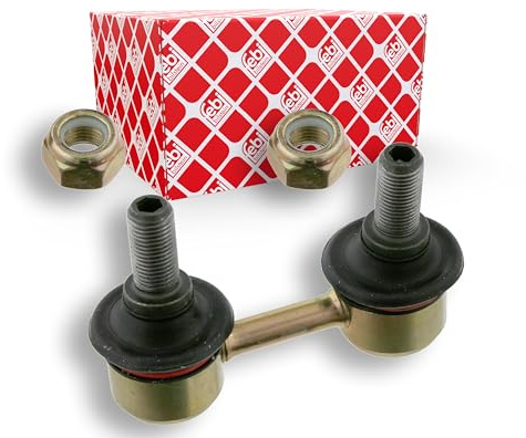 febi bilstein 23234 Verbindungsstange mit Sicherungsmuttern, 1 Stück | Kompatibel mit: TOYOTA RAV 4 I, RAV 4 I Cabrio