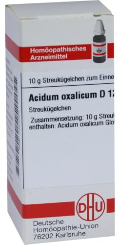 DHU Acidum oxalicum D12 Streukügelchen, 10 g Globuli