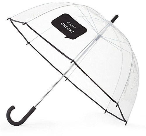 Kate Spade New York Großer Kuppelschirm, Regenkaro