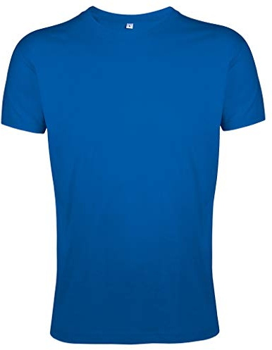 Sols Herren Regent Slim Fit T-Shirt, Kurzarm (XS) (Königsblau)