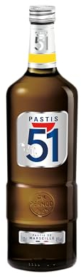 PASTIS 51 Apéritif anisé Pastis de Marseille - 45%, 1L