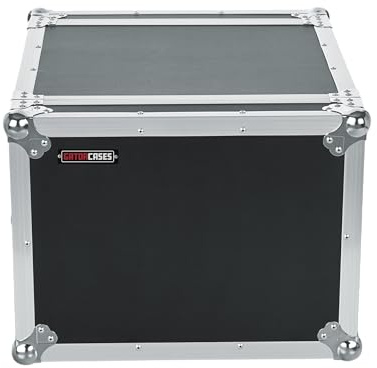 Gator Cases G-Tour Series Audio Road Rack with Heavy-Duty Tour Grade Hardware, 17' Rackable Depth, 8U Rack Space (G-Tour 8U)