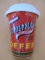 OOTB 78/8067 Porzellanbecher mit Silikondeckel, Nostalgic Coffee Brand to go
