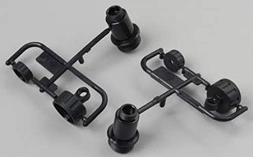 TAMIYA 300050599 - W-Teile Dämpfergehäuse 50519, 2 Stück, schwarz