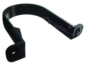 2, REGENTANK Clip 68mm Halterungen schwarz für die Unterstützung und Union