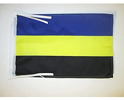 AZ FLAG - Flagge Provinz Gelderland - 45x30 cm Mit Kordel - Gelderland In Niederlande Fahne 30 x 45 Cm - Flaggen