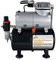 Profi-AirBrush Kompressor Universal I-mit Start/Stop-Automatik, Airbrushkompressor Leise und Energiesparend! Mit Drucktank 3Liter für konstanten Druck und Luftstrom.