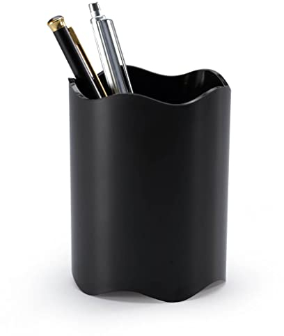 Durable 1701235060 Pot à crayons porte-stylos TREND Ø 80 mm x H 102 mm Plastique Noir