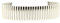 Eichmüller Cordon de Serrage Flexible en Acier Inoxydable Poli/Mat/revêtement PVD, Silberfarben - Glänzend, 18mm, Bracelet