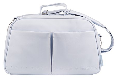 Tuc Tuc 03186B - Bolsa maternidad polipiel + cambiador, diseño lunas y estrellas