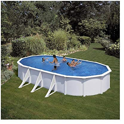 Gre M260856 – Pool aus Stahl, weiß, oval, Fidschi, Kit730eco