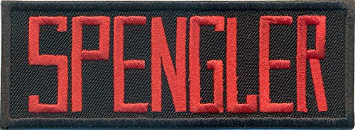 GHOSTBUSTERS Nametag Namensschild SPENGLER Uniform Kostüm Aufnäher Abzeichen