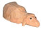 Krippenfigur Schaf flach liegend hell Lotte Sievers-Hahn
