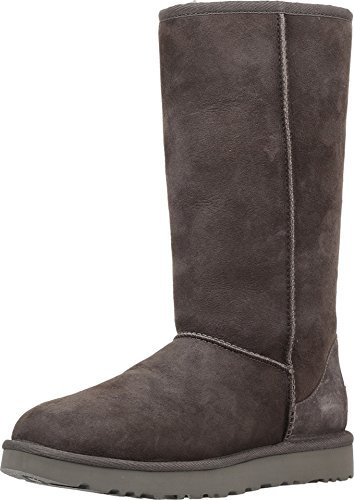 UGG W Classic Tall II, Stivali Alti Donna, Grigio (Grey), 36 EU