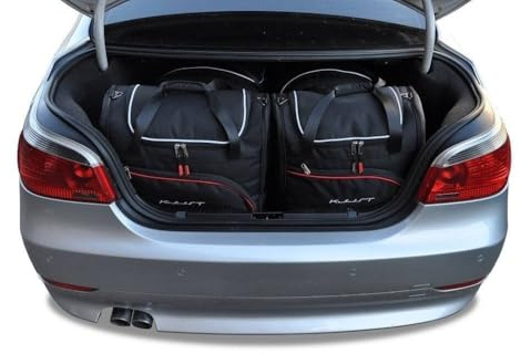 KJUST Dedizierte Reisetaschen 4 stk kompatibel mit BMW 5 LIMOUSINE E60 2003-2010