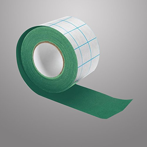 Modulor Neschen filmoplast T - Grün - 3cm - Selbstklebendes Baumwollgewebe ***Perfekt zum Reparieren von Büchern***