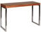 Wohnling Konsolentisch Guna Massivholz Sheesham Konsole mit Metallbeinen Schreibtisch 120 x 45 cm Landhaus-Stil Sideboard Modern Massiv Echt-Holz Natur Anrichte PC-Tisch Sekretär Tisch Flur