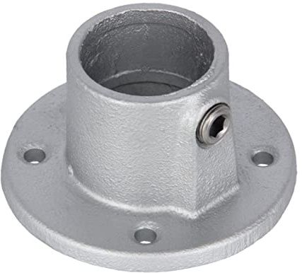 Rohrverbinder Fußplatte rund 1 1/2 (48,3 mm) AVERDE