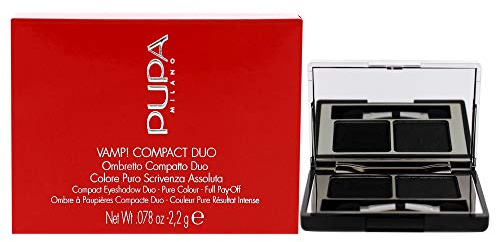 PUPA/Milano Vamp! Compact Duo Eyeshadow 007 Dark Night, 4,8 g