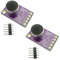 Aihasd 2 Piezas MAX9814 electreto Micrófono Módulo amplificador AGC Módulo de sonido del micrófono Ganancia automática Tabla de control THD bajo para Arduino