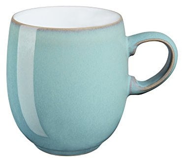 Denby Azure Large Curve Mugs, Set of 4