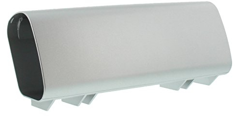 Burg-Wächter Zeitungsrolle, Briefkastenergänzung, Oval, Hochwertiger Kunststoff, 4900 SI, Silber (RAL 9006)