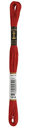 Anchor Sticktwist, 4635000-01014, Farbe:1014, Stickgarne, 8m, 4635-1014