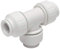 JG Speedfit PEM0210W - Steckverbinder T-Stück Ø 10 x 10 x 10 mm - für Speedpex- und Cu-Rohr - DVGW zugelassen