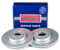 Borg & Beck BBD4315 Brake Disc Pair To Fit Audi VW A3 Golf 02-