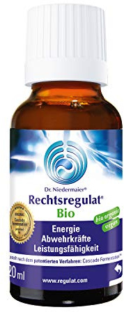 Dr. Niedermaier Rechtsregulat® Bio I enthält natürliches Vitamin C I Immunsystem stärken I fermentierte Enzyme für eine biologische, rein pflanzliche Immunregulierung I 20ml