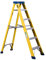 DJM Direct Electricians Heavy Duty Tread EN131 Professional Fibreglass Step Ladder 30000v (6 Tread)