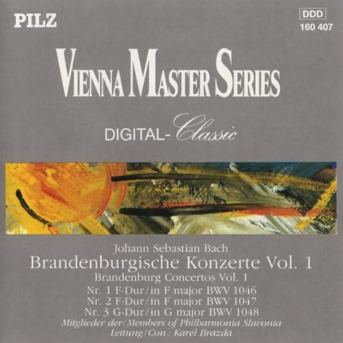 Bach Brandenburg Concertos Vol 1 (UK Import)
