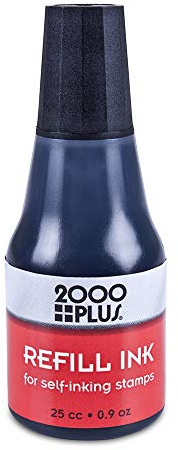 2000 PLUS Self-Inking Refill Ink - Black
