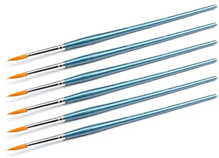 Italeri 51209 - Synthetik-Pinsel, rund, Größe 6
