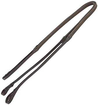 Kincade Rubber Reins II, Brown, 48