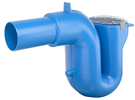 3P Überlaufsiphon DN 200 mit Nagetiersperre aus Edelstahl für Zisternen und Regenwassertanks